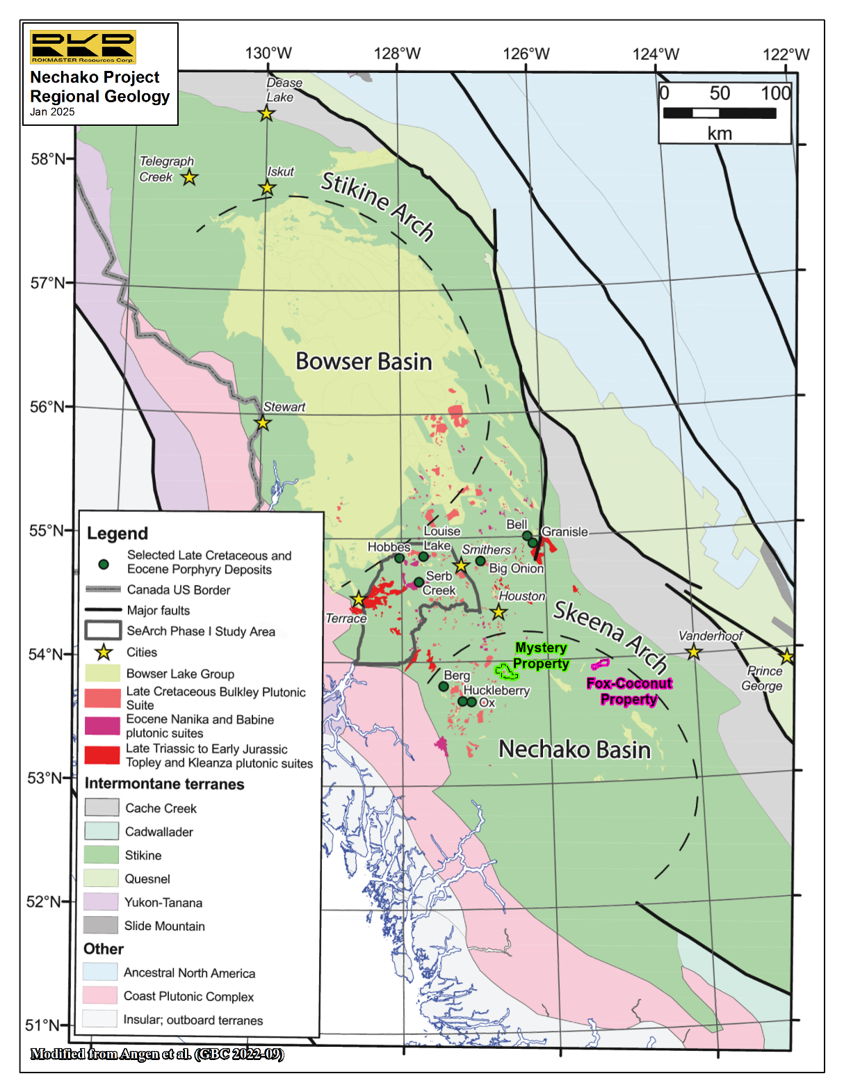 Nechako Map